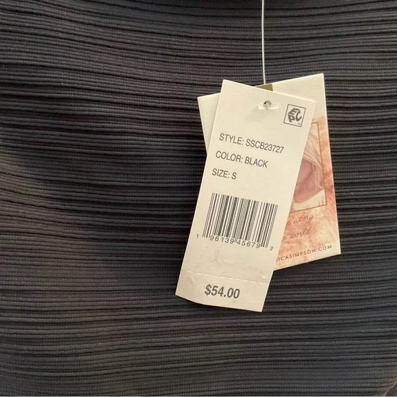 Jessica Simpson Swim Bottom Black S - Picture 4 of 5